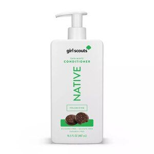 3-Native Girl Scouts Thin Mint Volumizing Conditioner 16.5 OZ